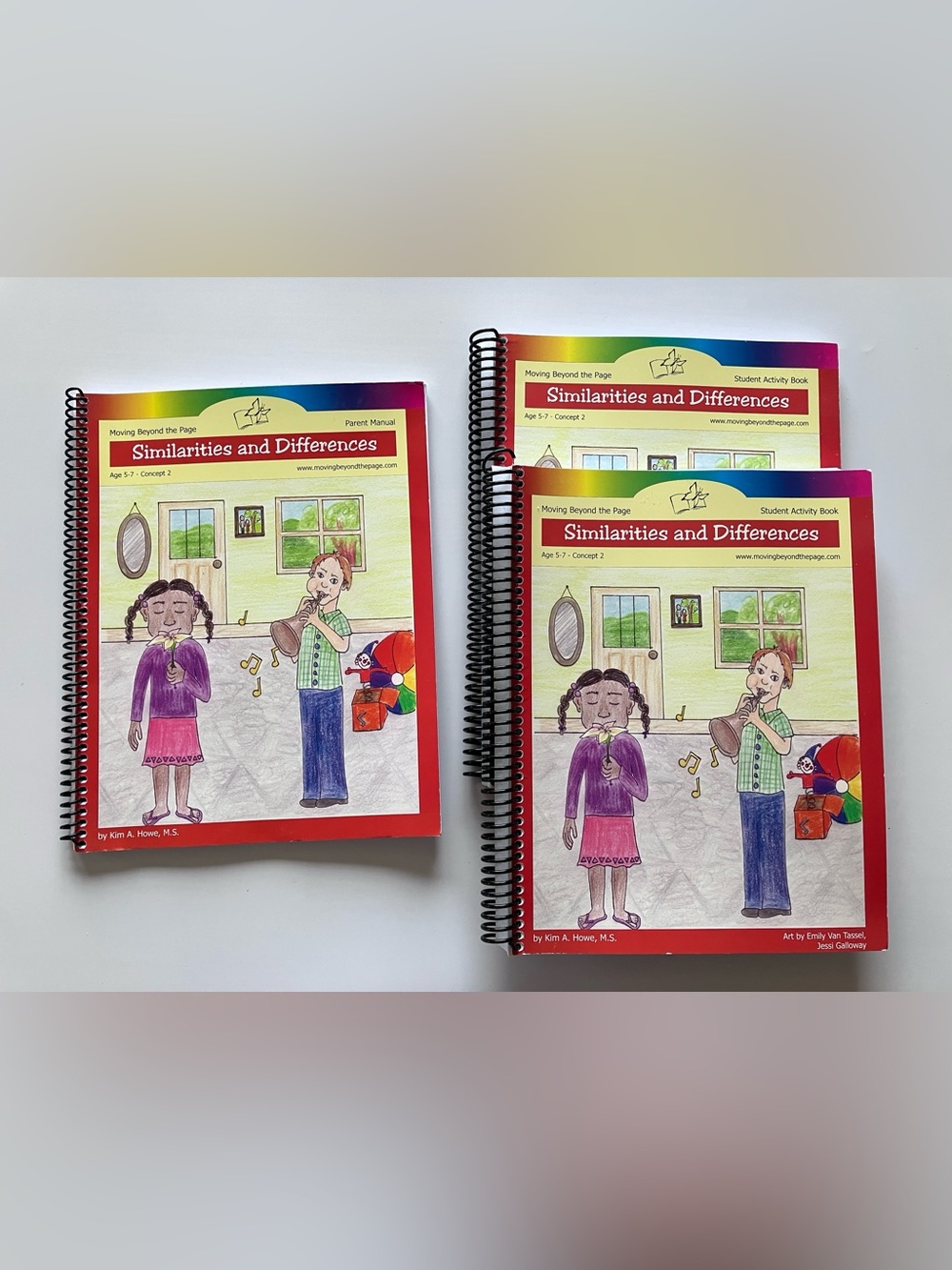 Moving Beyond the Page Similarities Concept 2 Parent Manual + 2 Student Books